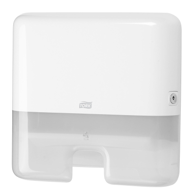 Tork dispenser hvid interfold mini H2