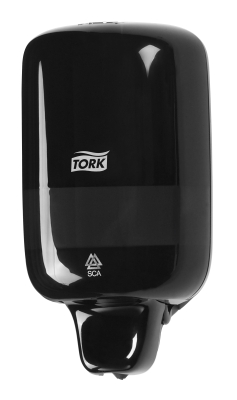 Tork dispenser sort sæbe mini S2