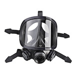 Helmaske Panorama med DIN 40 gevind EPDM