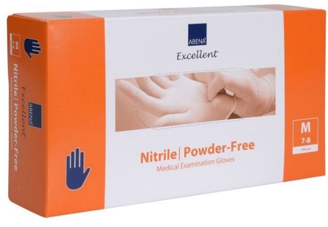 Nitril handske HospiCare Str. M 100 stk. UDSOLGT