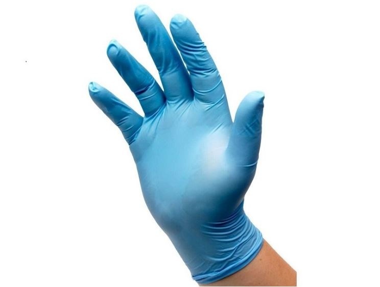 Nitrilhandske uden pudder str. large UDSOLGT