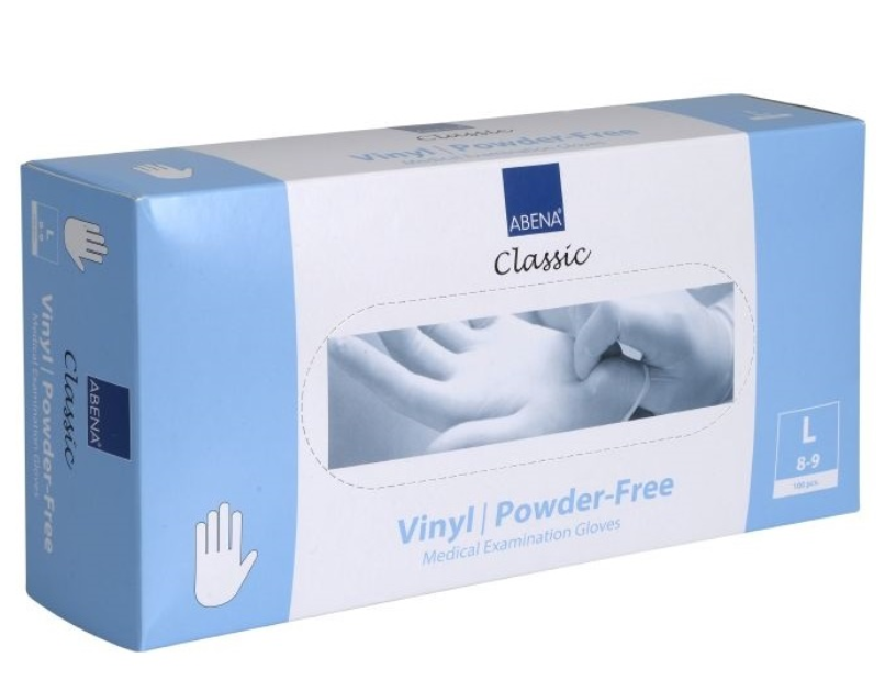 Vinyl handsker str. L Abena