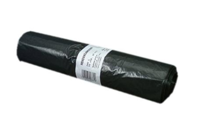 Container sække sort 240 l. 1 rl.
