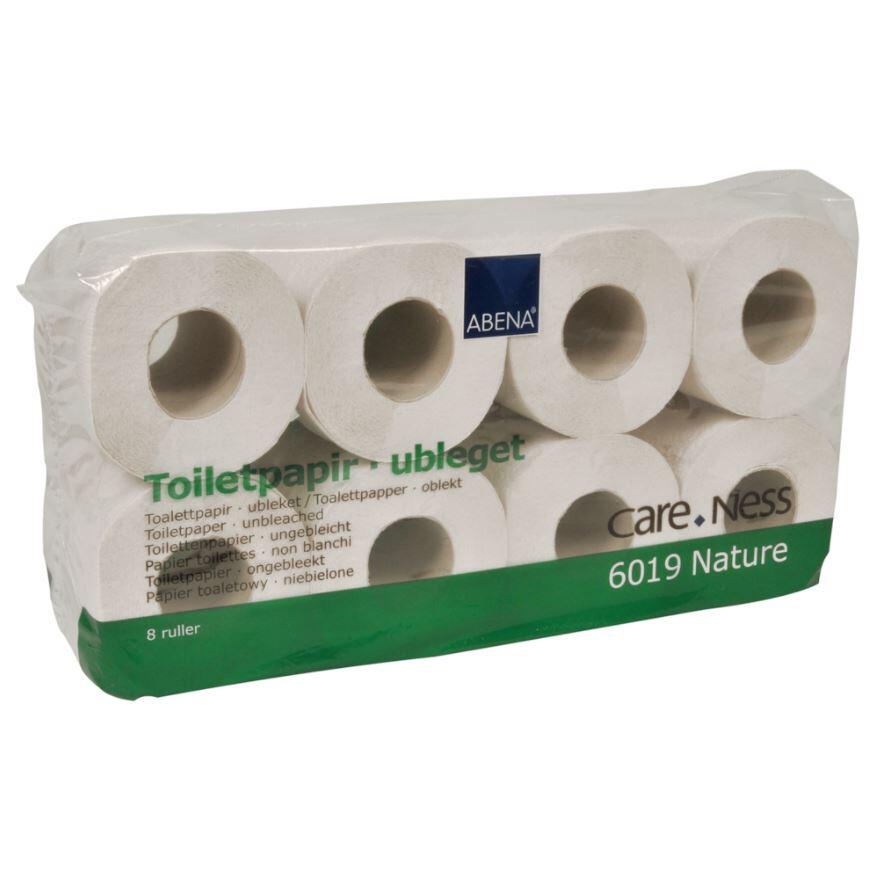 Toiletpapir 2 lags genbrug 56 rl. pr. pakke