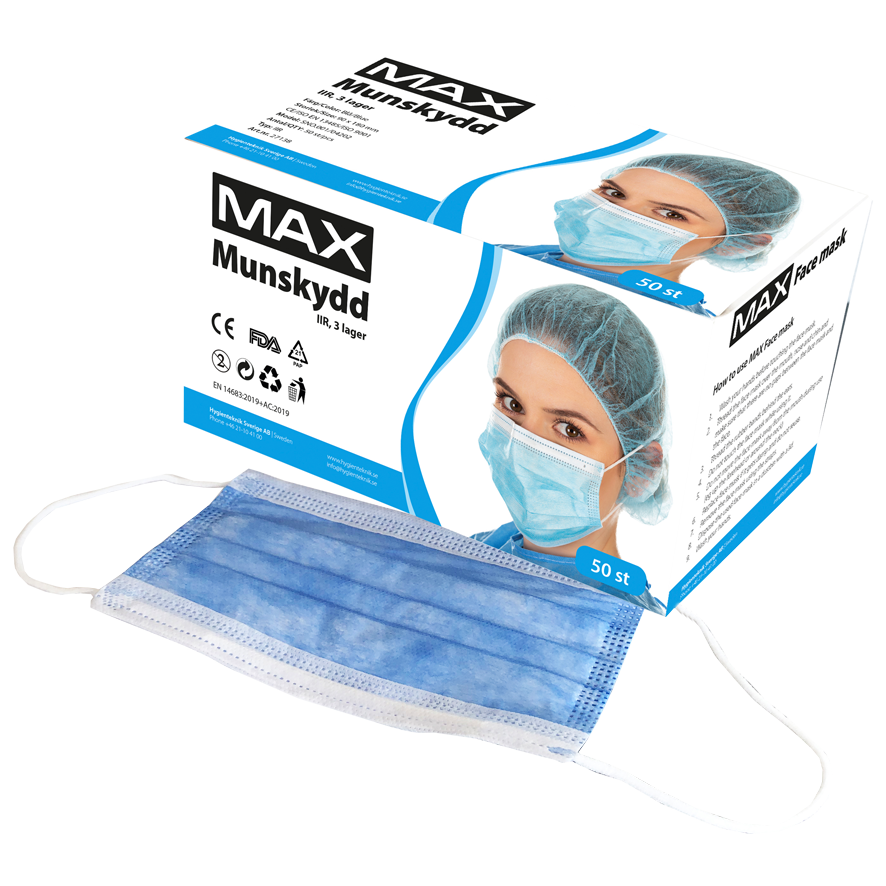 Mundbind type IIR 50 stk.