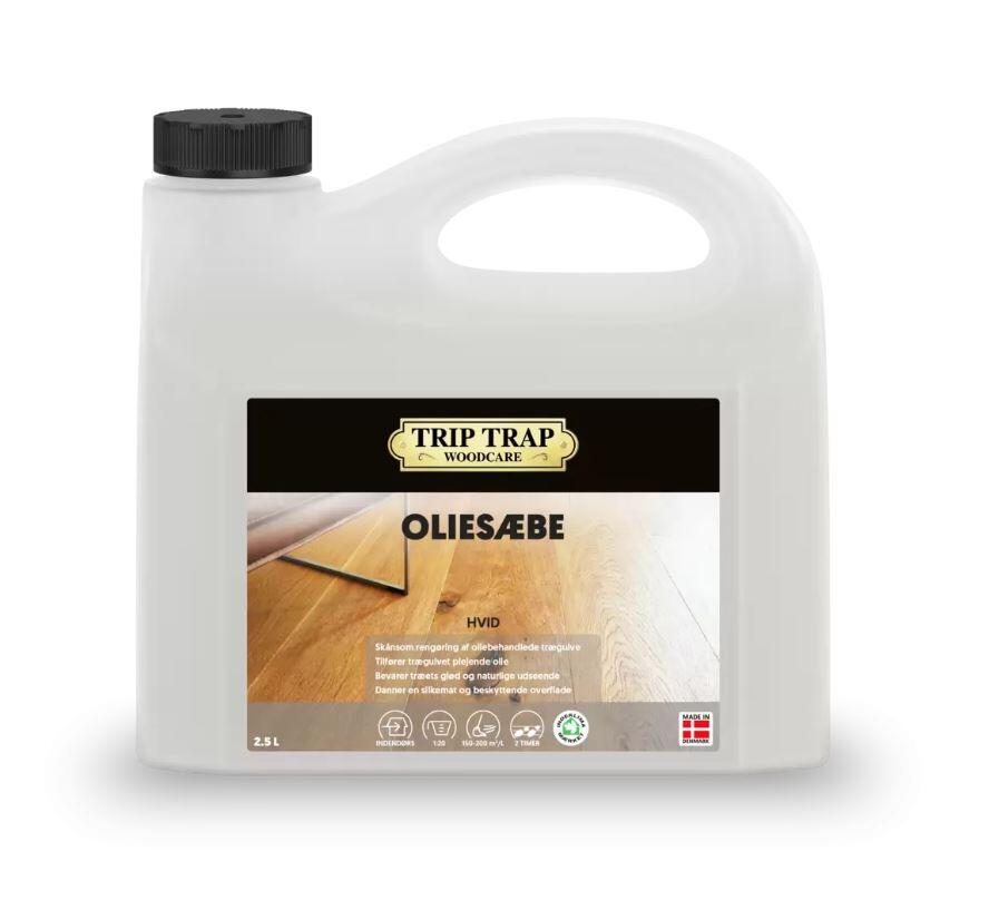 Trip trap oliesæbe hvid 2.5 l.