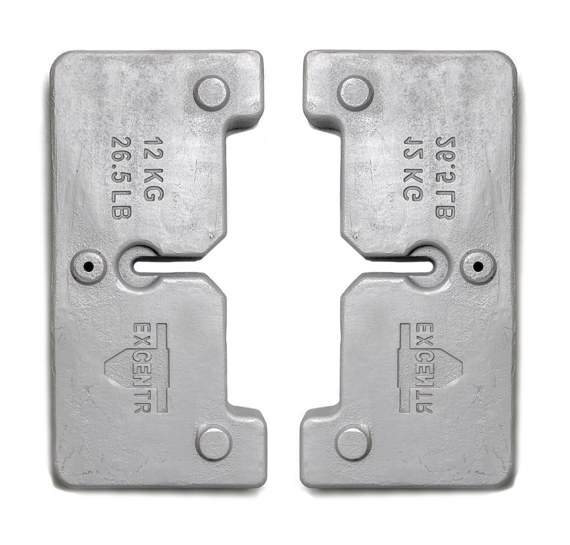 Excentr vægte 24 kg. 55-35 sæt