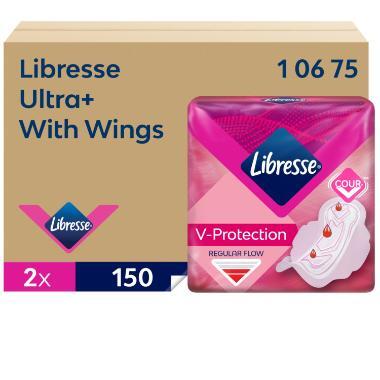 Hygiejnebind, Libresse Ultra+ Wing 300 stk.