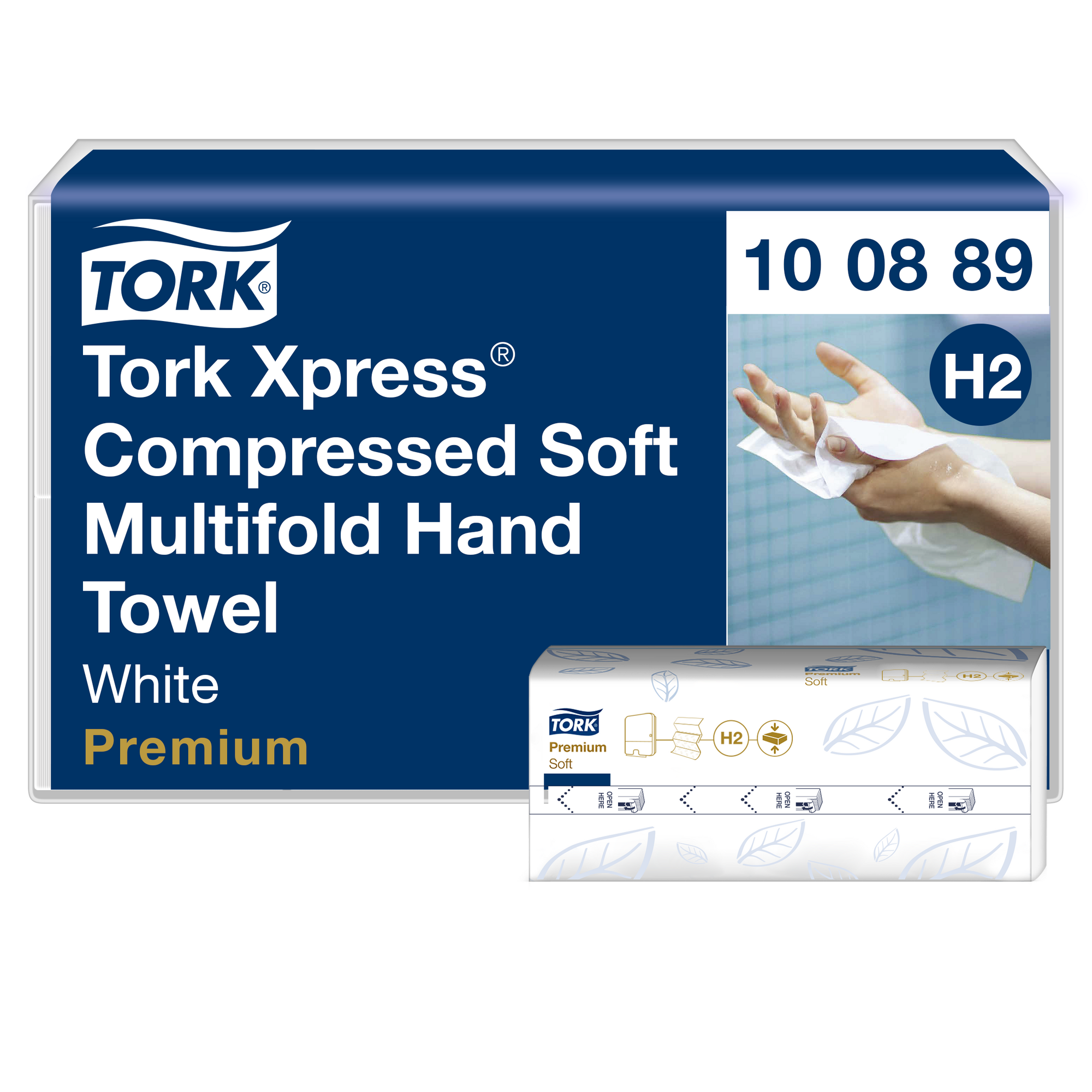 Tork Xpress Soft Multifold håndklædeark 100889