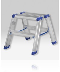 Håndværkerstige 3 trin aluminium