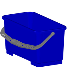 Dit spand 22 l. blå