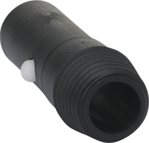 Adapter med gevin til teleskopskaft