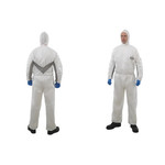 Engangsdragt med hætte str. xxx-large